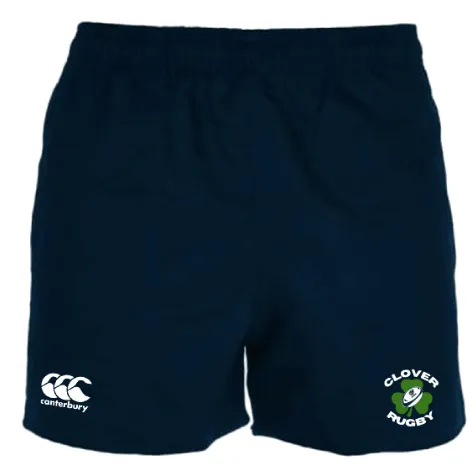 Clover Blue Eagles Rugby Professional Polyester Rugby Short by Canterbury