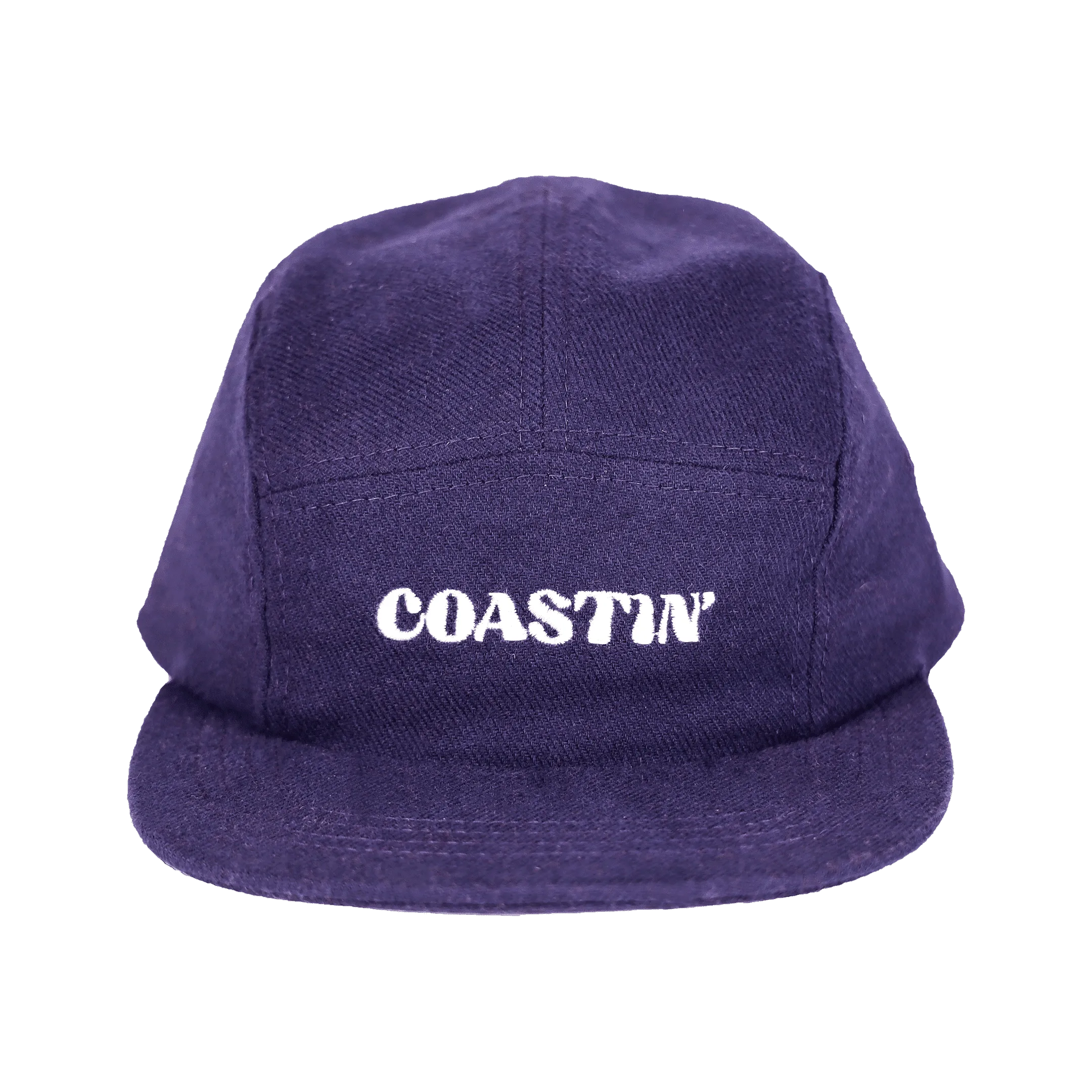 Coastin Brushed Cotton Camp Cap | Blue