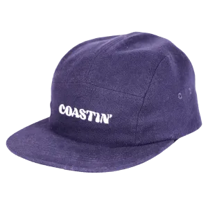 Coastin Brushed Cotton Camp Cap | Blue
