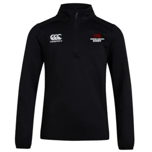 Concord Carlisle Rugby Club 1/4 Zip Mid Layer Training Top by Canterbury