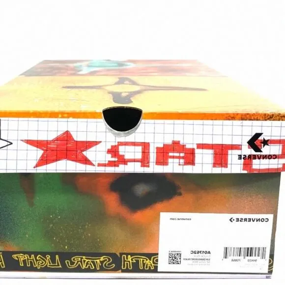 Converse x Come Tees Chuck 70 Shoes Sun Orange Canvas A01762C High Sneakers Men