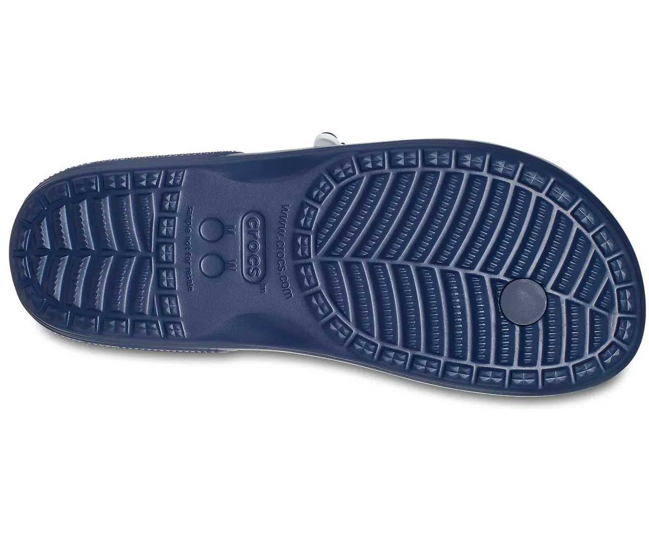 Crocs Adults Unisex Classic Flip Flops In Navy