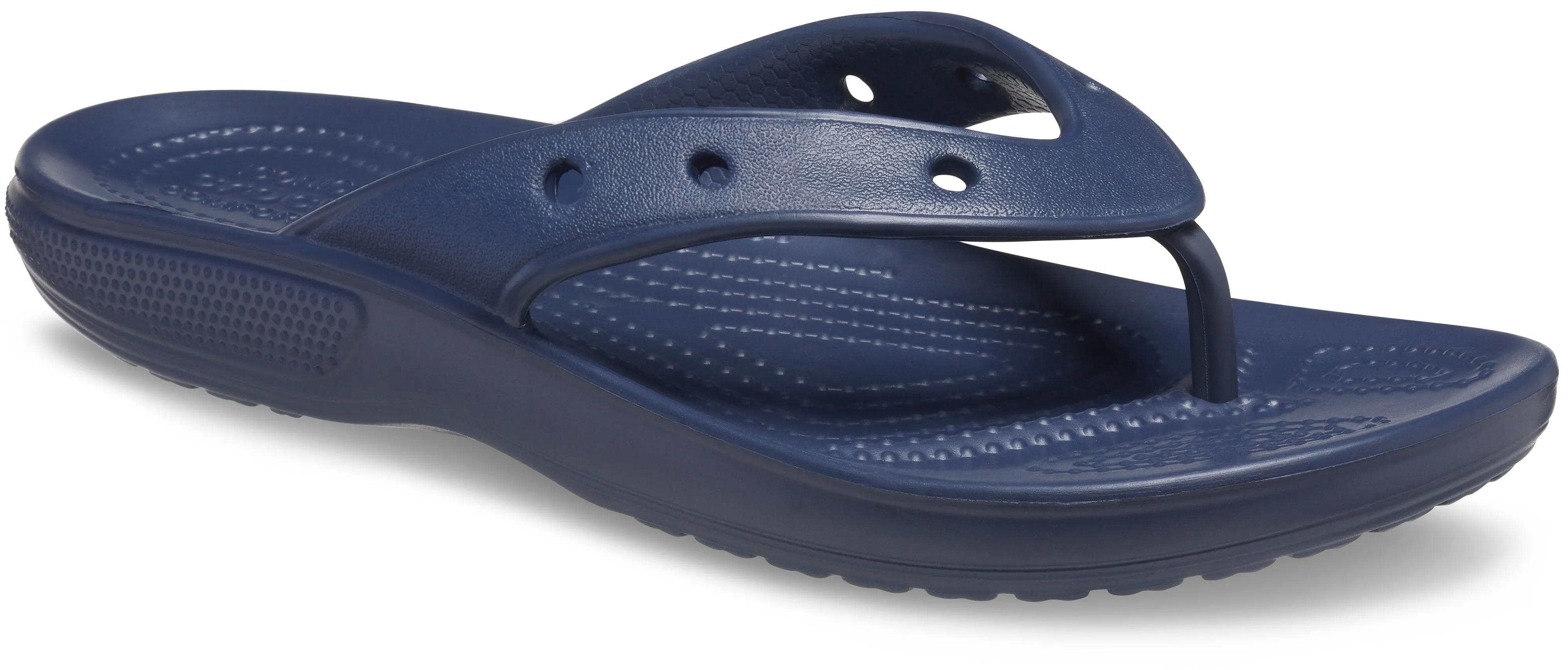 Crocs Adults Unisex Classic Flip Flops In Navy
