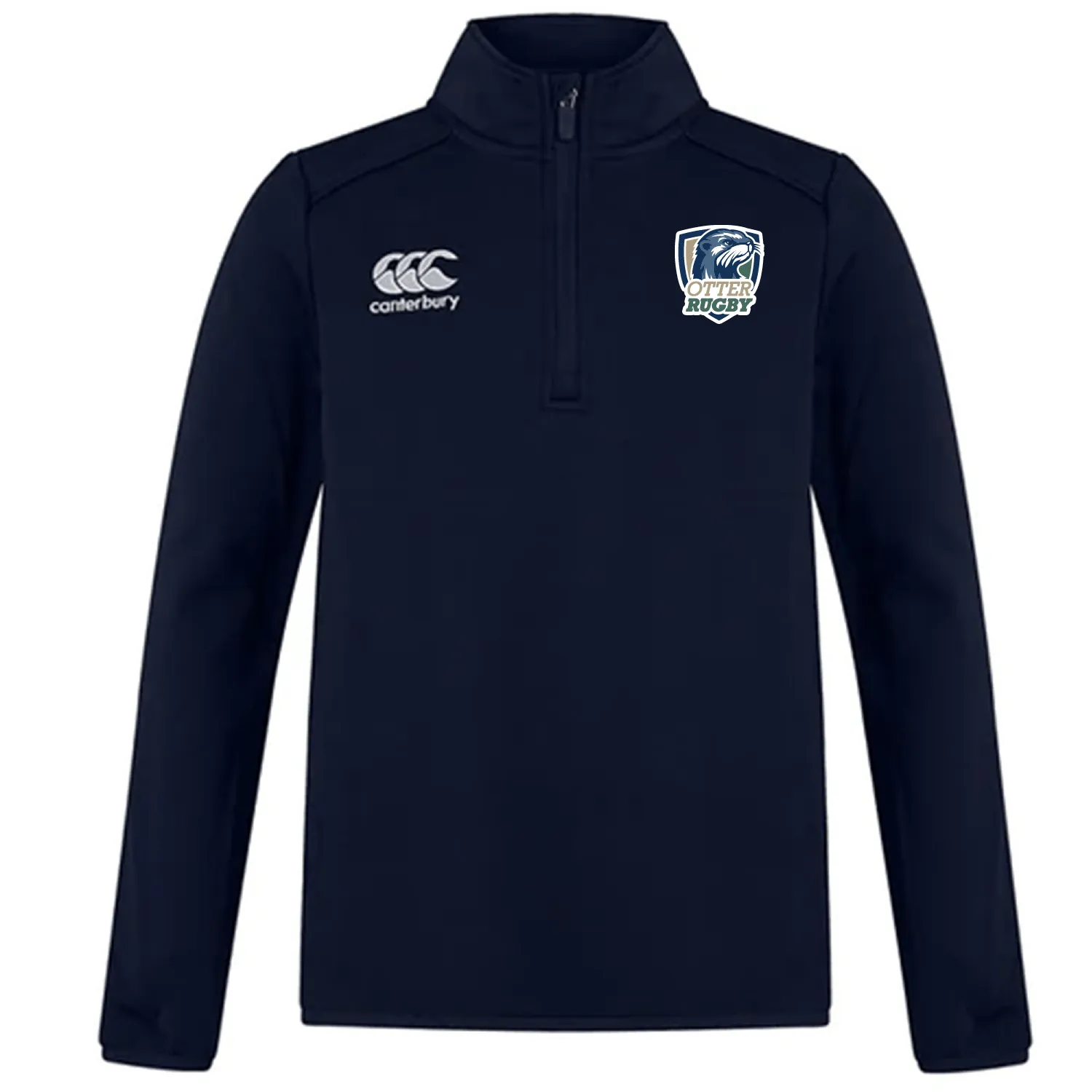 CSU Monterey Bay Otter Rugby Club 1/4 Zip Mid Layer Training Top by Canterbury