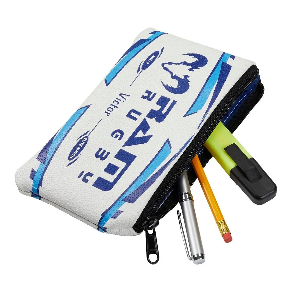 Custom Rugby Ball Pencil Case - 14 week delivery