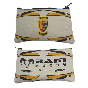 Custom Rugby Ball Pencil Case - 14 week delivery