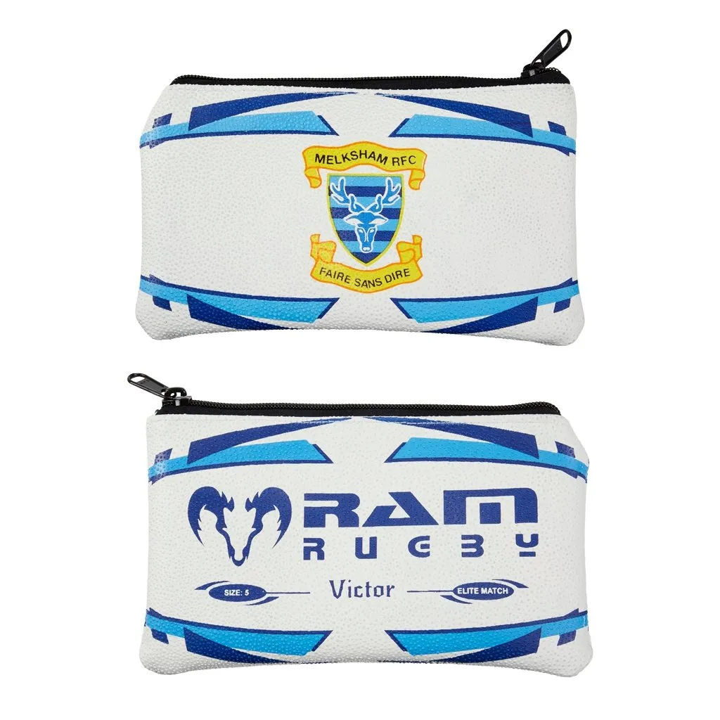 Custom Rugby Ball Pencil Case - 14 week delivery