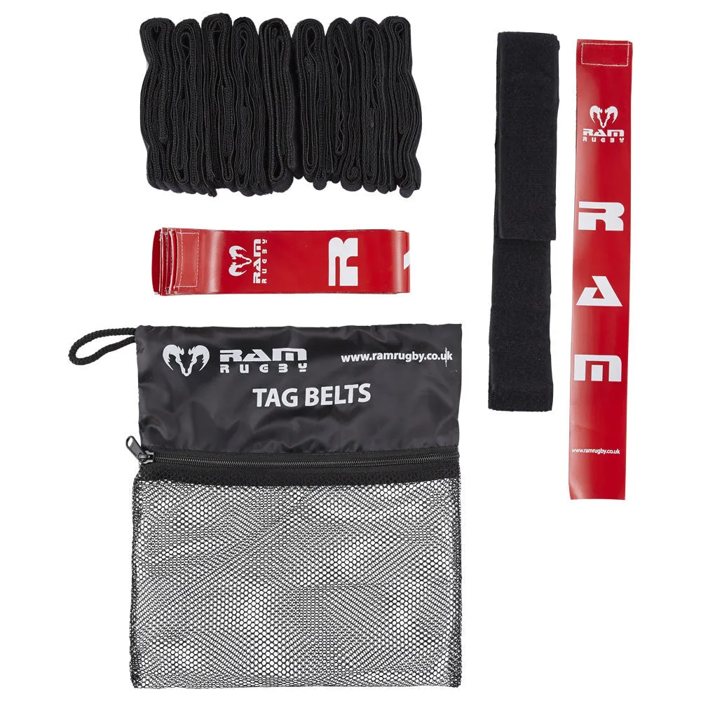 Custom Tag Rugby Belt Set - PVC - 14 week delivery