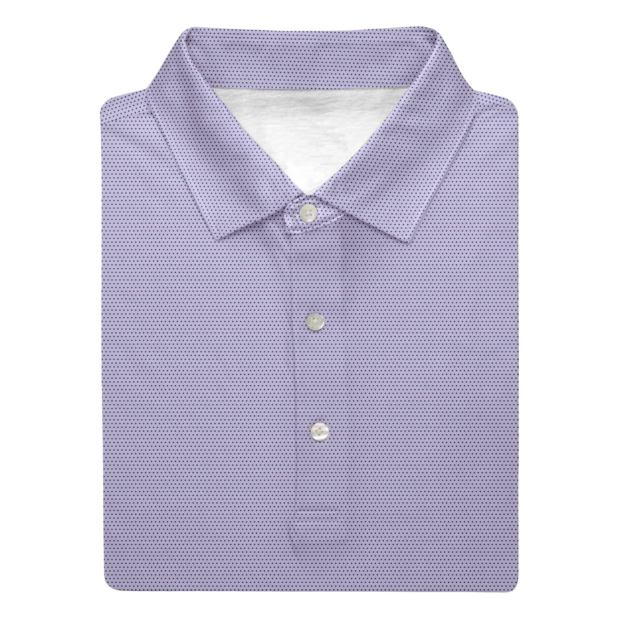 Cyrus Dot Pique Performance Polo
