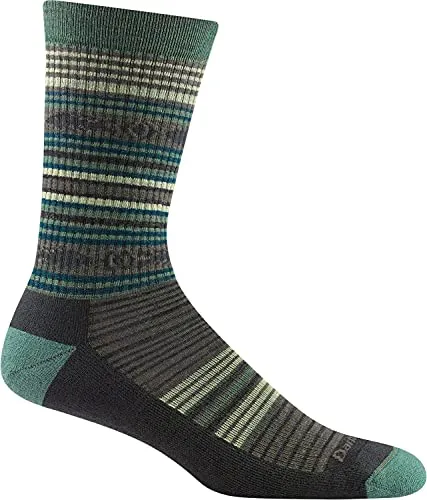 Darn Tough Mens 6071 Backcast Crew Lightweight with Cushion Merino Wool Socks