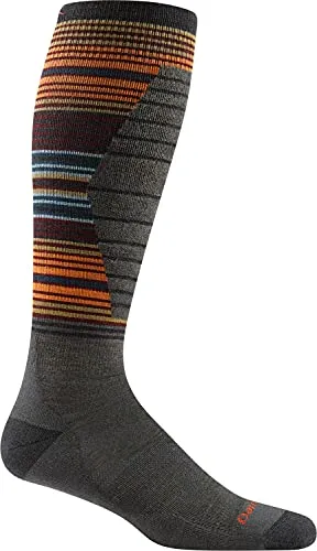 Darn Tough Mens 8016 Backwoods OTC Lightweight with Cushion Padded Shin Merino Wool Socks