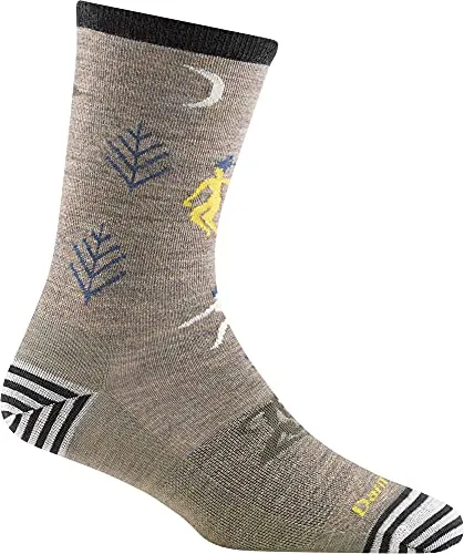 Darn Tough Womens 6052 Sisterhood Crew Lightweight Merino Wool Socks
