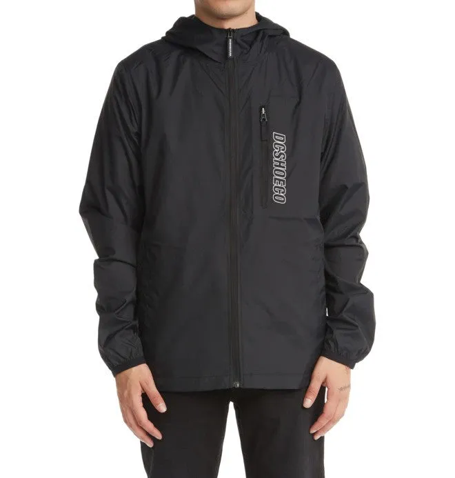 DC Mens Dagup Packable Water-Resistant Windbreaker