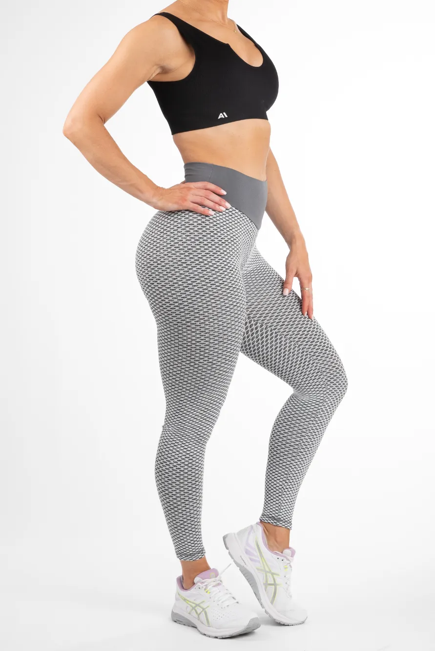 Demi Scrunch Bum Leggings Grey