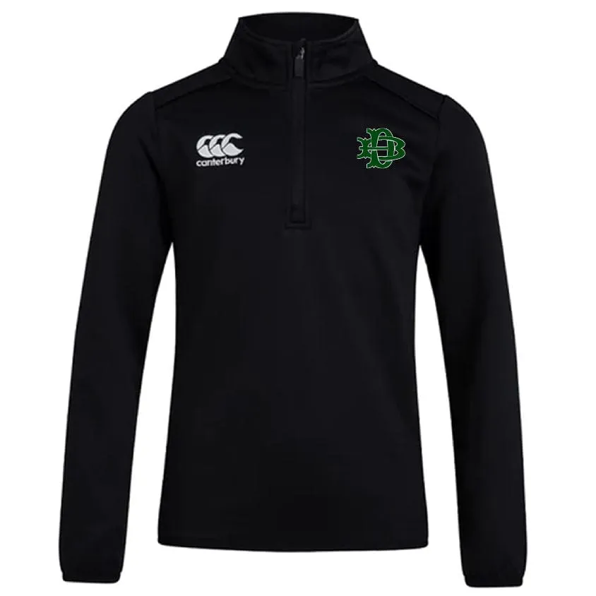 Denver Barbarians Club 1/4 Zip Mid Layer Training Top by Canterbury