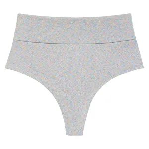Disco Sparkle High Rise Bikini Bottom