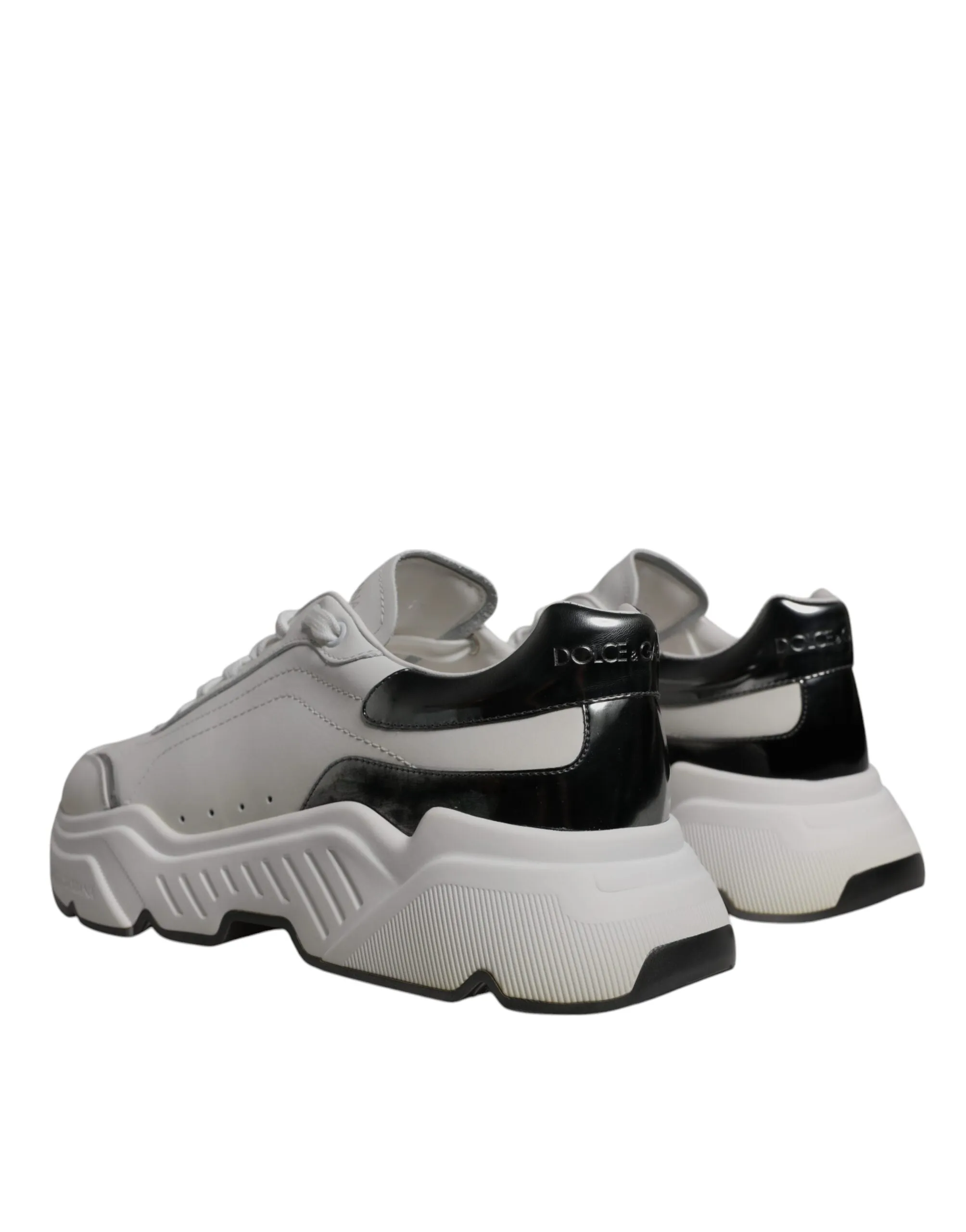 Dolce & Gabbana White Daymaster Low Top Men Sneakers Shoes