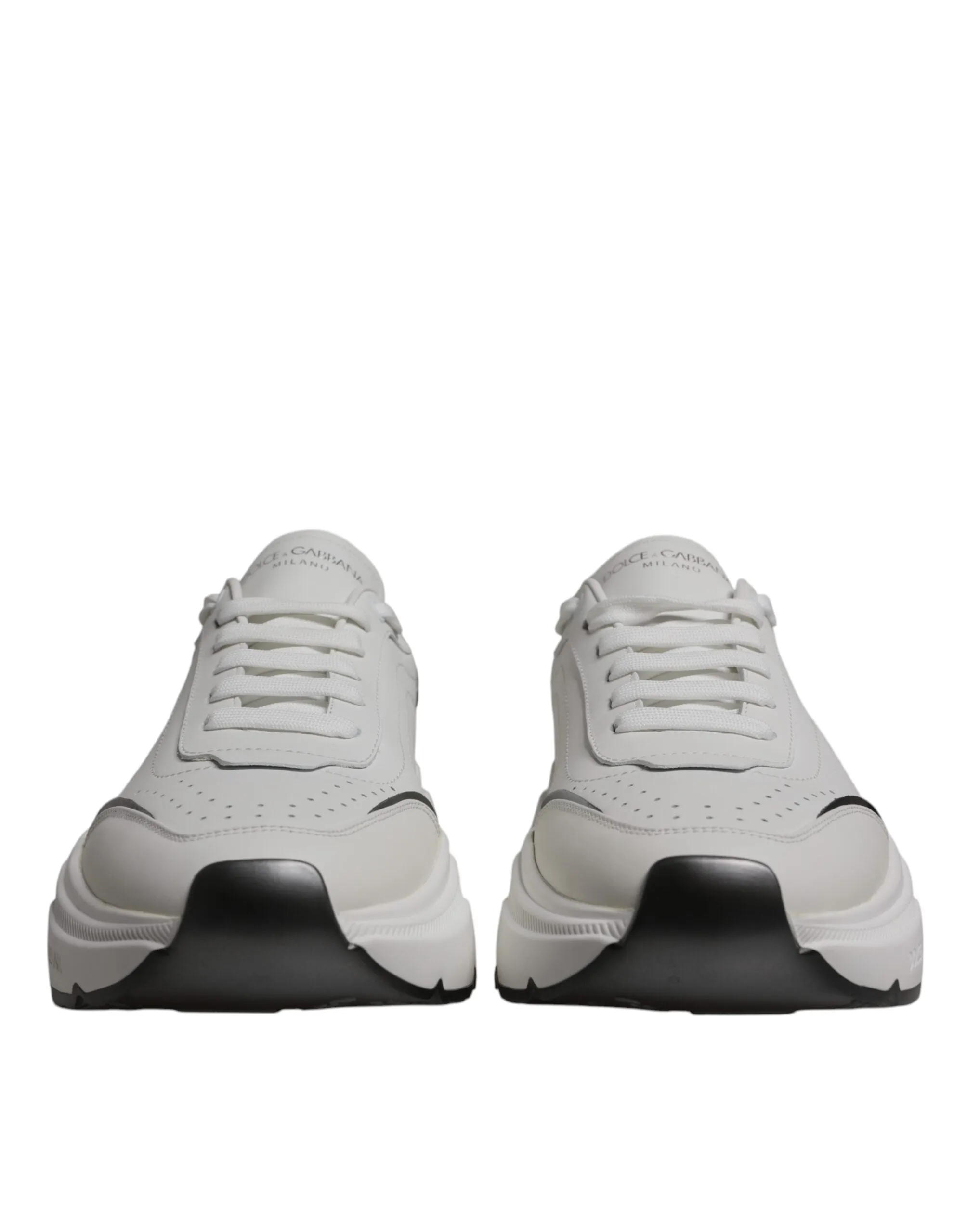 Dolce & Gabbana White Daymaster Low Top Men Sneakers Shoes