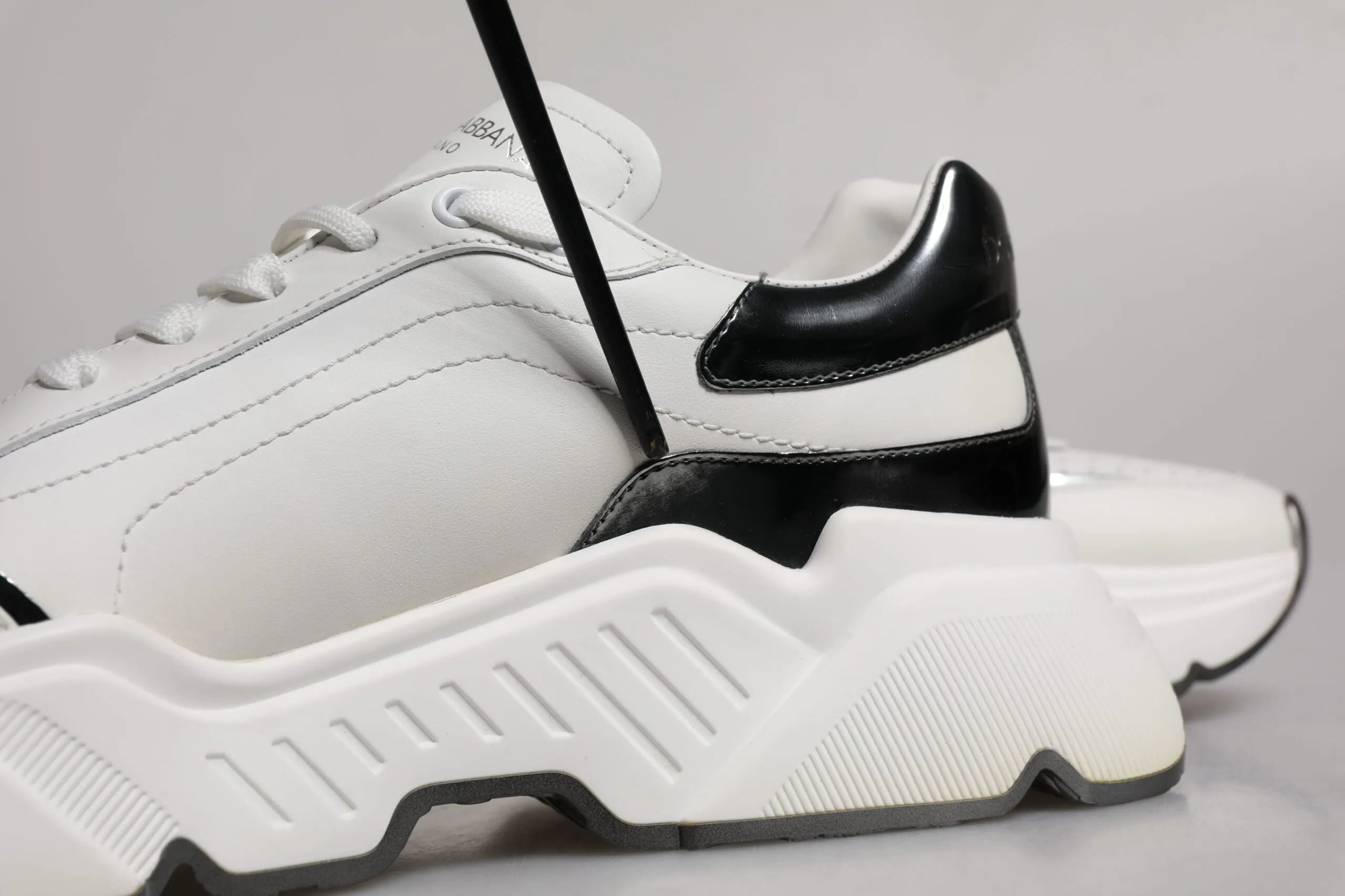 Dolce & Gabbana White Daymaster Low Top Men Sneakers Shoes