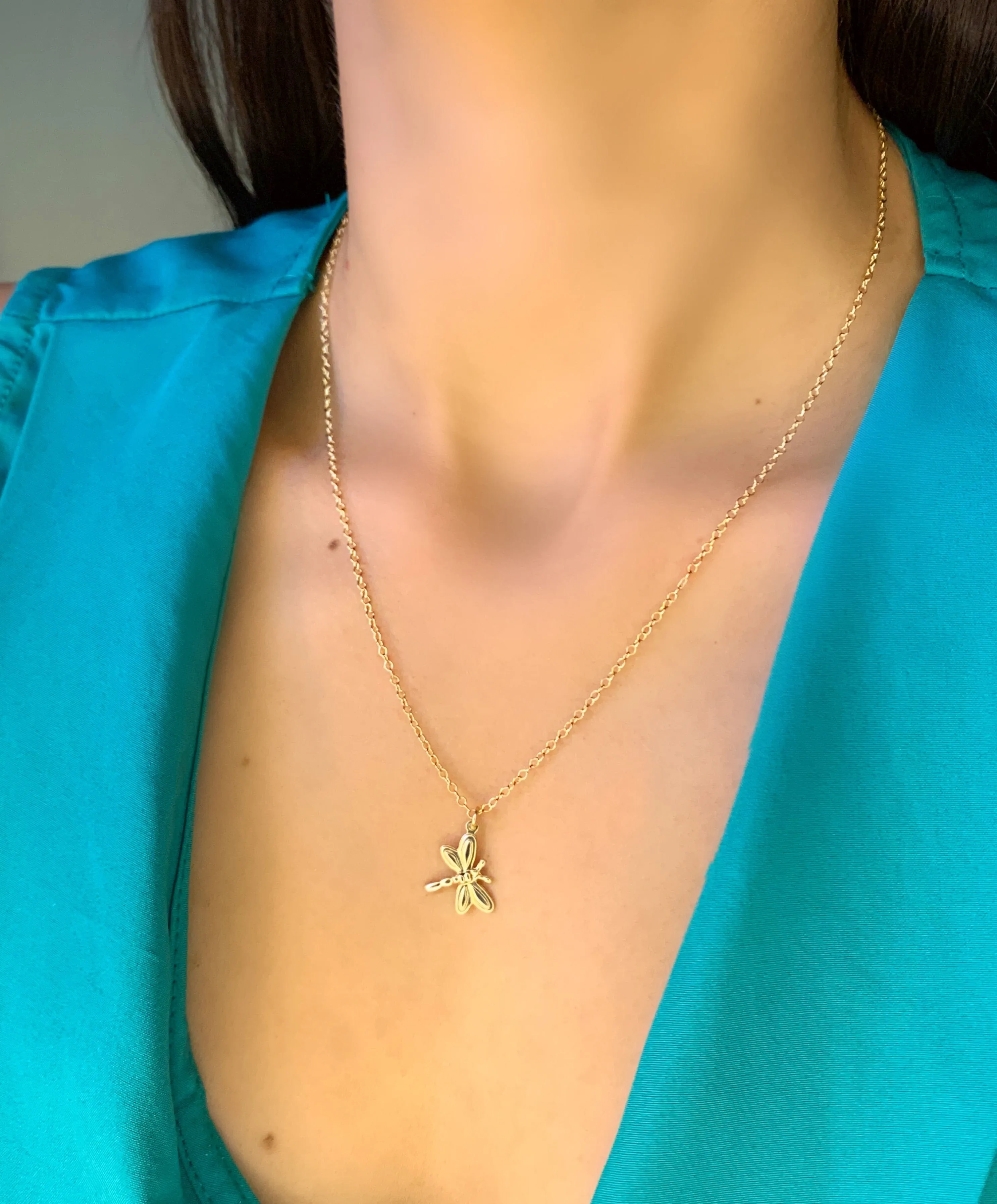 Dragonfly Charm Necklace