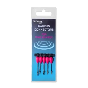 DRENNAN DACRON CONNECTOR PINK 14 - 16