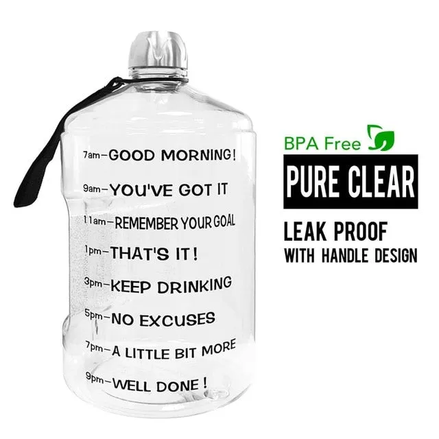 Drip Dolls Motivational Gallon Water Bottles