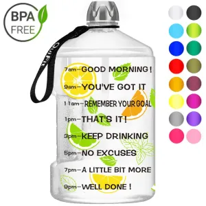 Drip Dolls Motivational Gallon Water Bottles