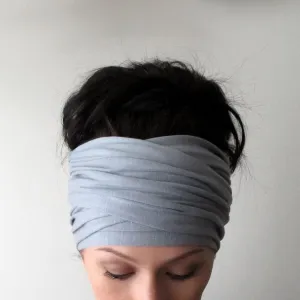 DUSTY BLUE Head Scarf