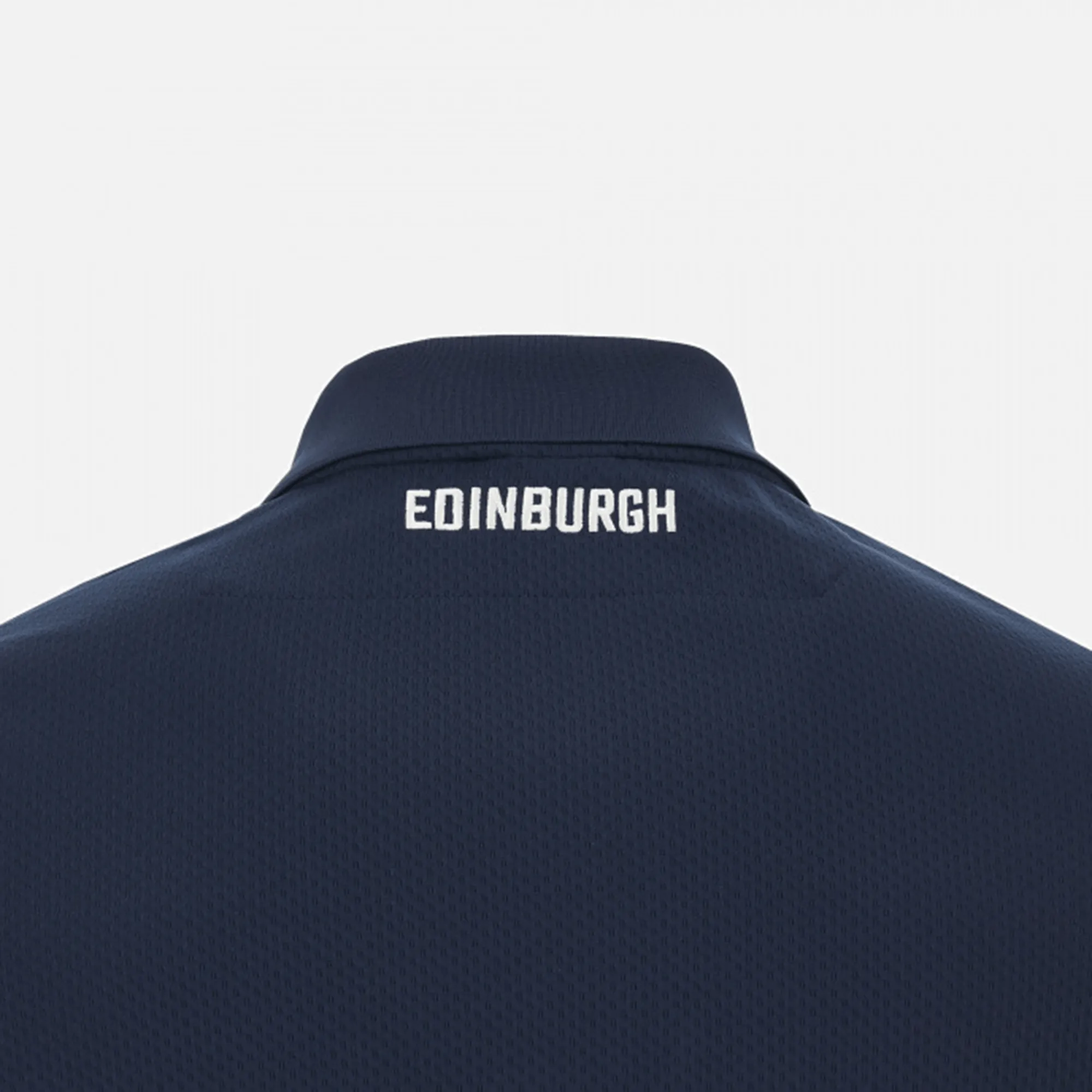 Edinburgh Rugby 23/24 Player Travel Polo by Macron