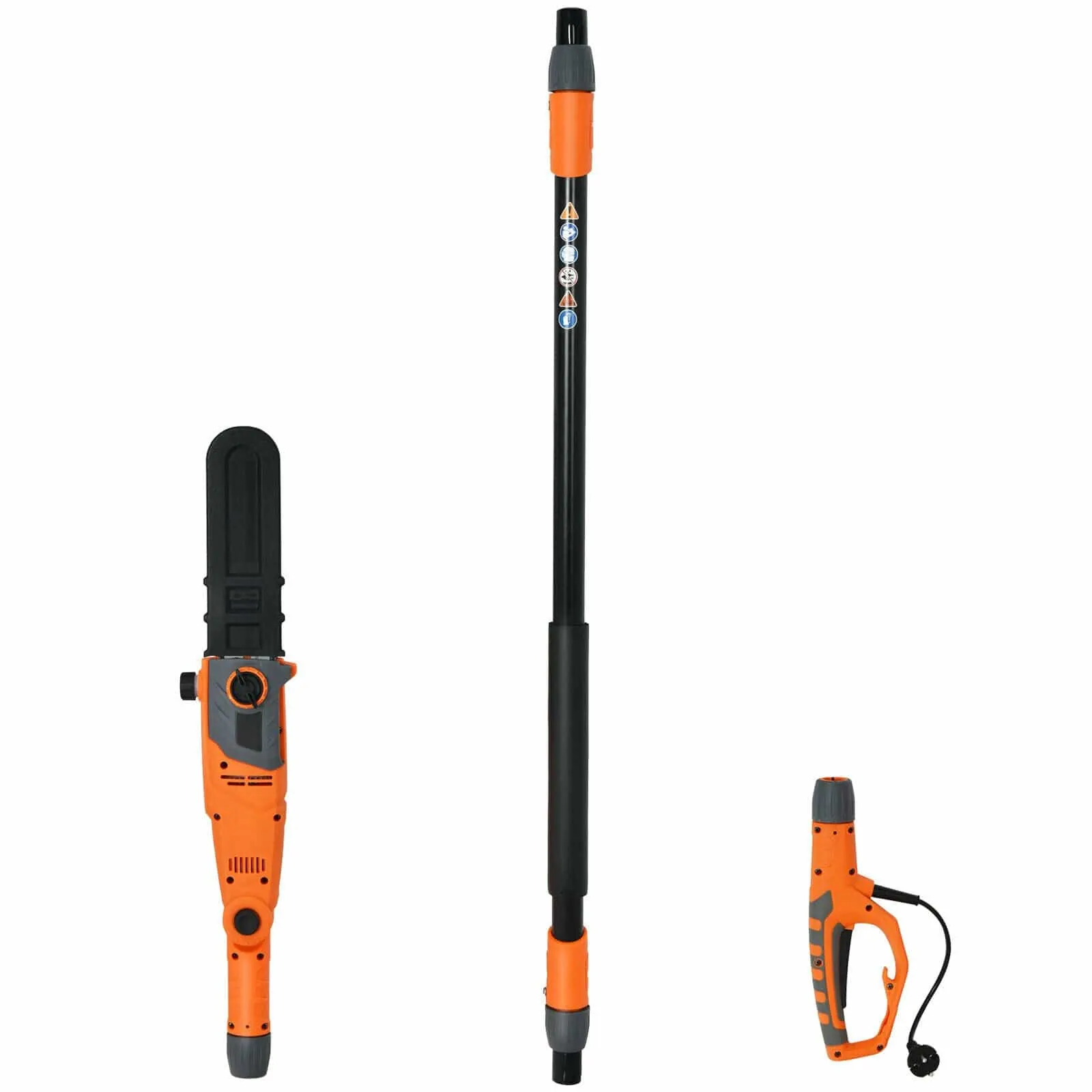 Electric Extendable Tree Branch Chain Pole Saw Cutter