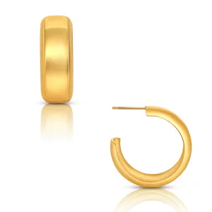 Ellie Vail Water Resistant Jewelry - Cosa Medium Hoop Earring