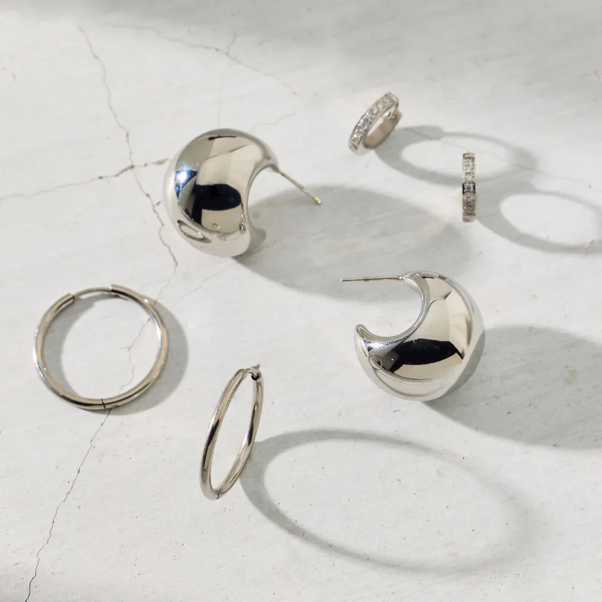 Ellie Vail Water Resistant Jewelry - Erin Mini Hoop Earrings