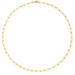 Ellie Vail Water Resistant Jewelry - Jayden Paper Clip Chain Necklace