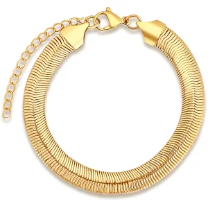 Ellie Vail Water Resistant Jewelry - Reggie Snake Chain Bracelet