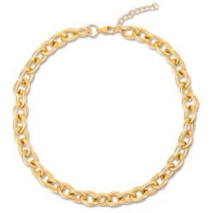 Ellie Vail Water Resistant Jewelry - Stevie Chunky Chain Link Necklace