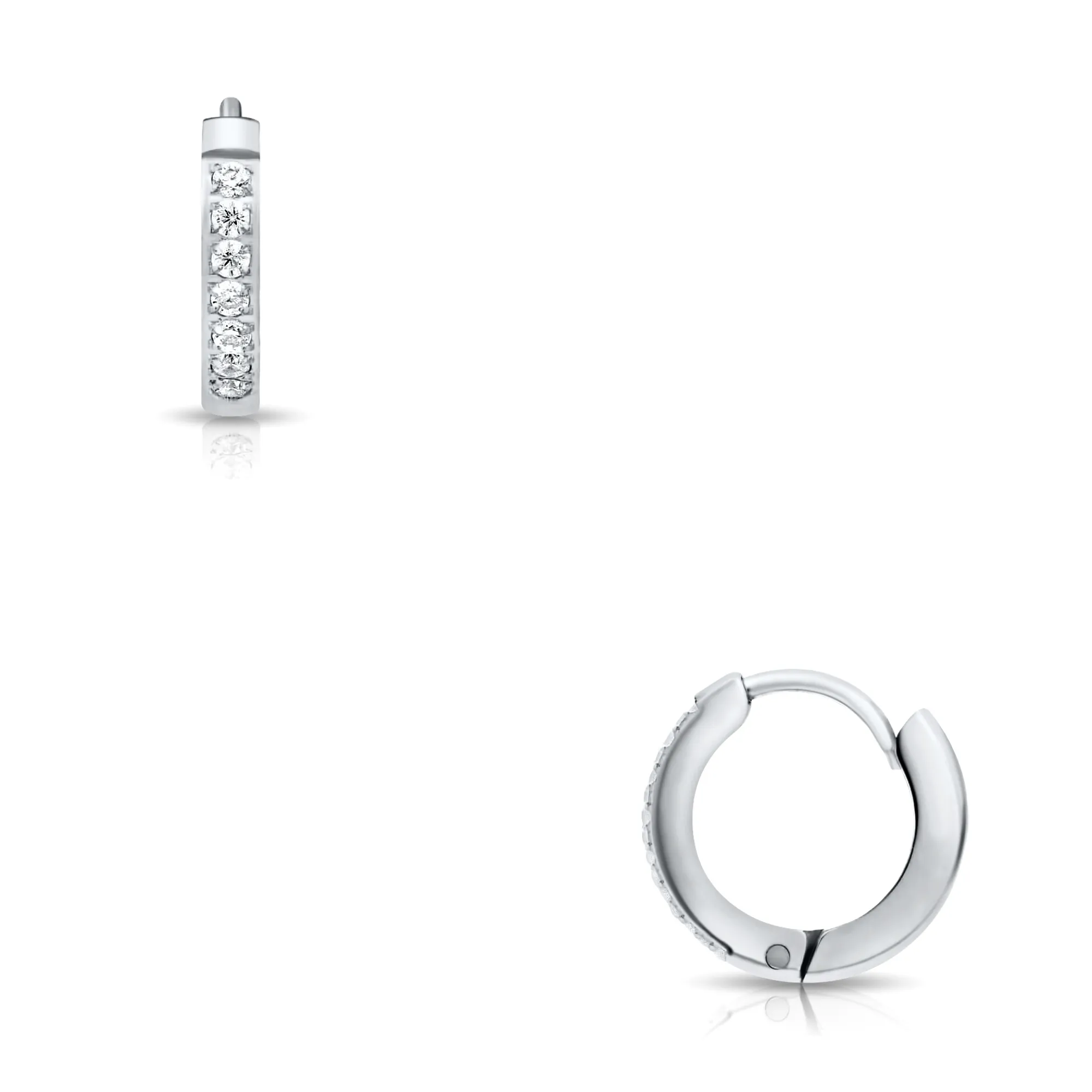 Ellie Vail Water Resistant Jewelry - Tinsley Huggie Earring