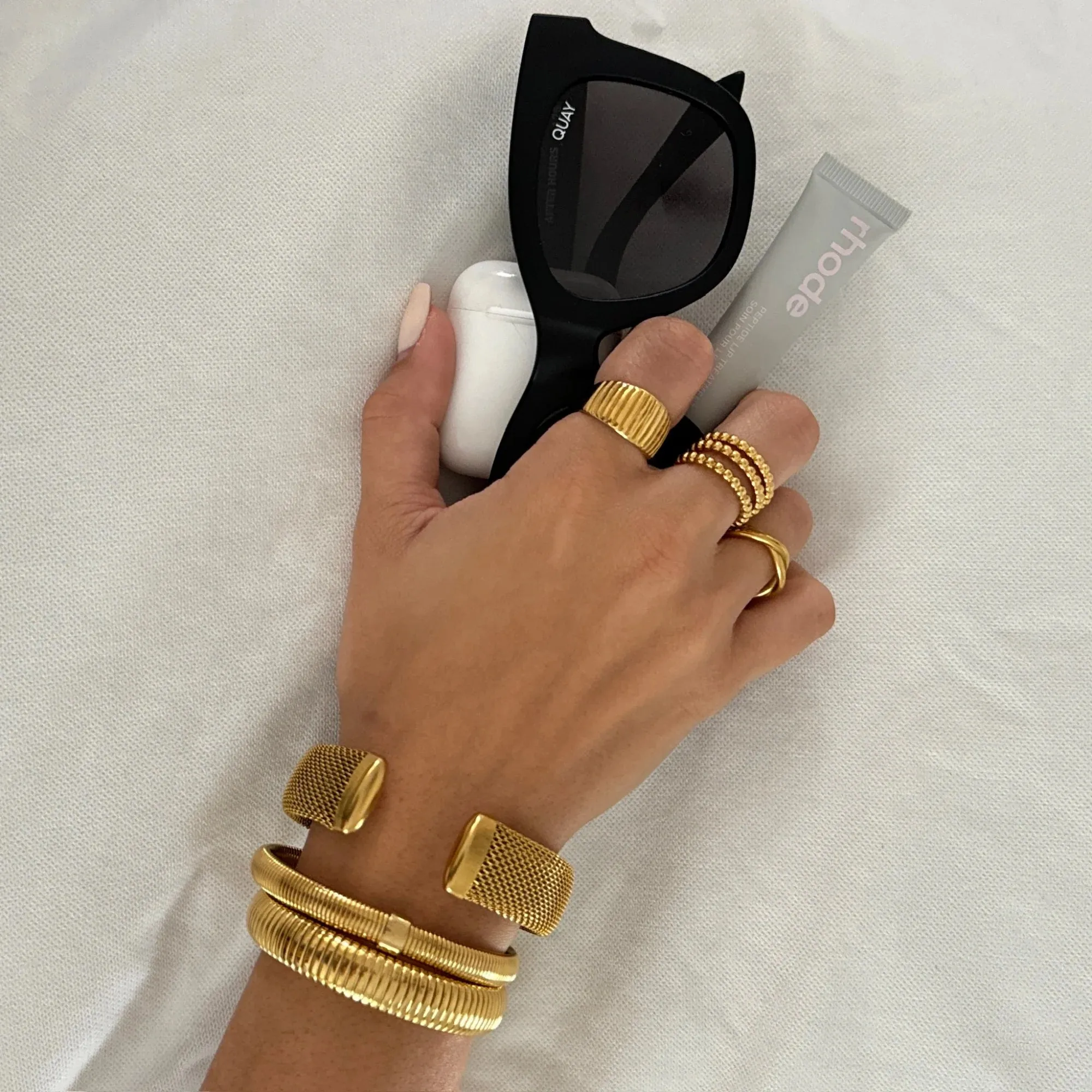 Ellie Vail Water Resistant Jewelry - Wren Coil Bracelet
