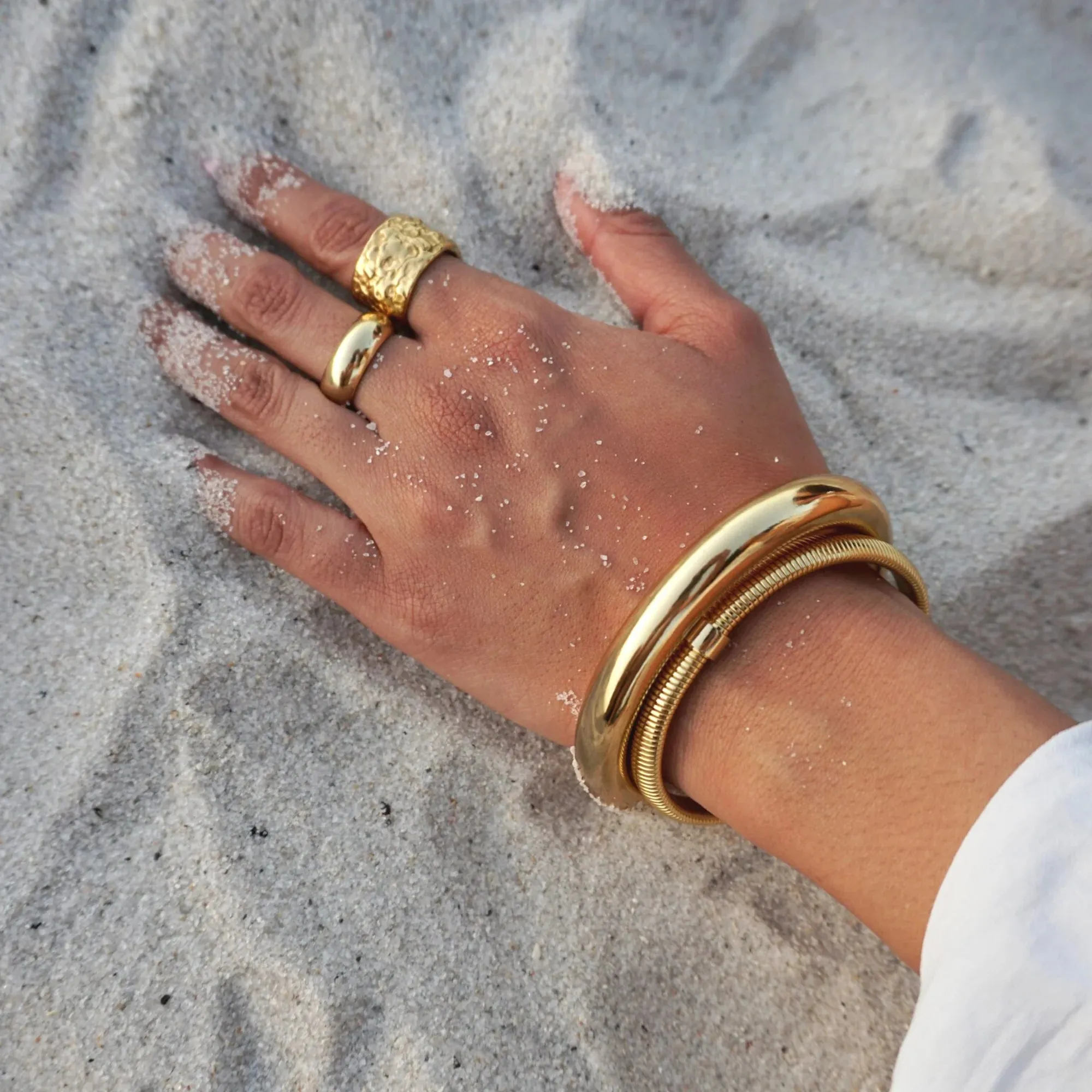 Ellie Vail Water Resistant Jewelry - Wren Coil Bracelet