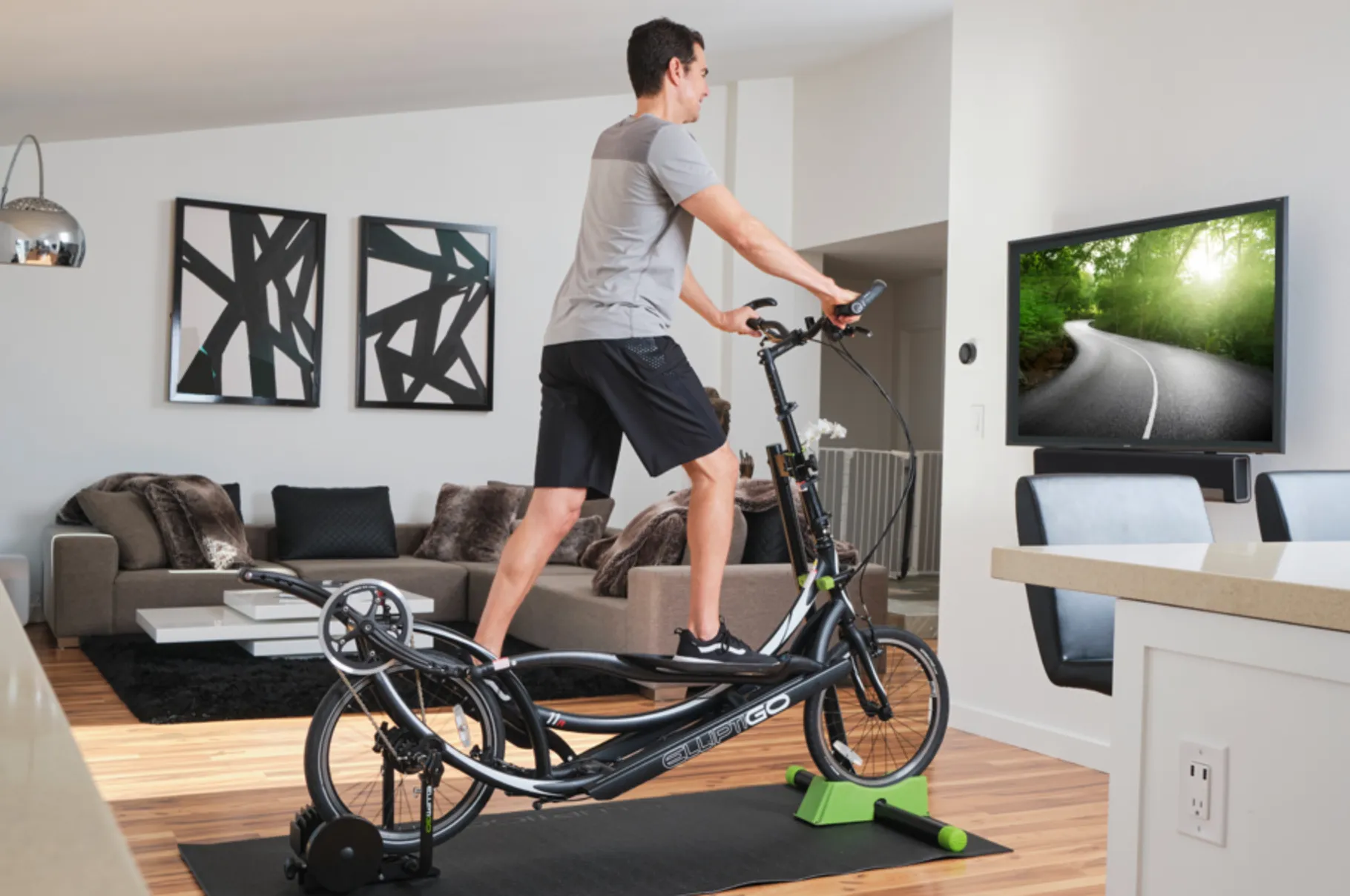 Elliptigo Fluid 365 Stationary Trainer