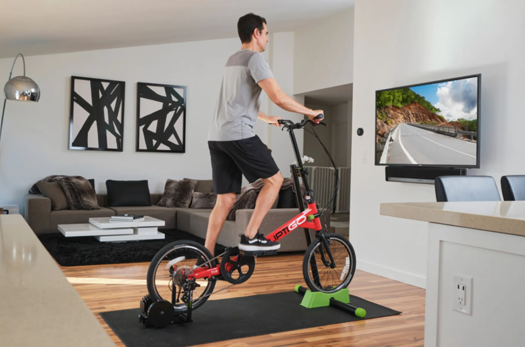Elliptigo Fluid 365 Stationary Trainer
