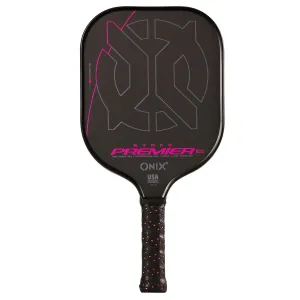 Evoke Premier Raw Carbon 14mm Fiber Pickleball Paddle