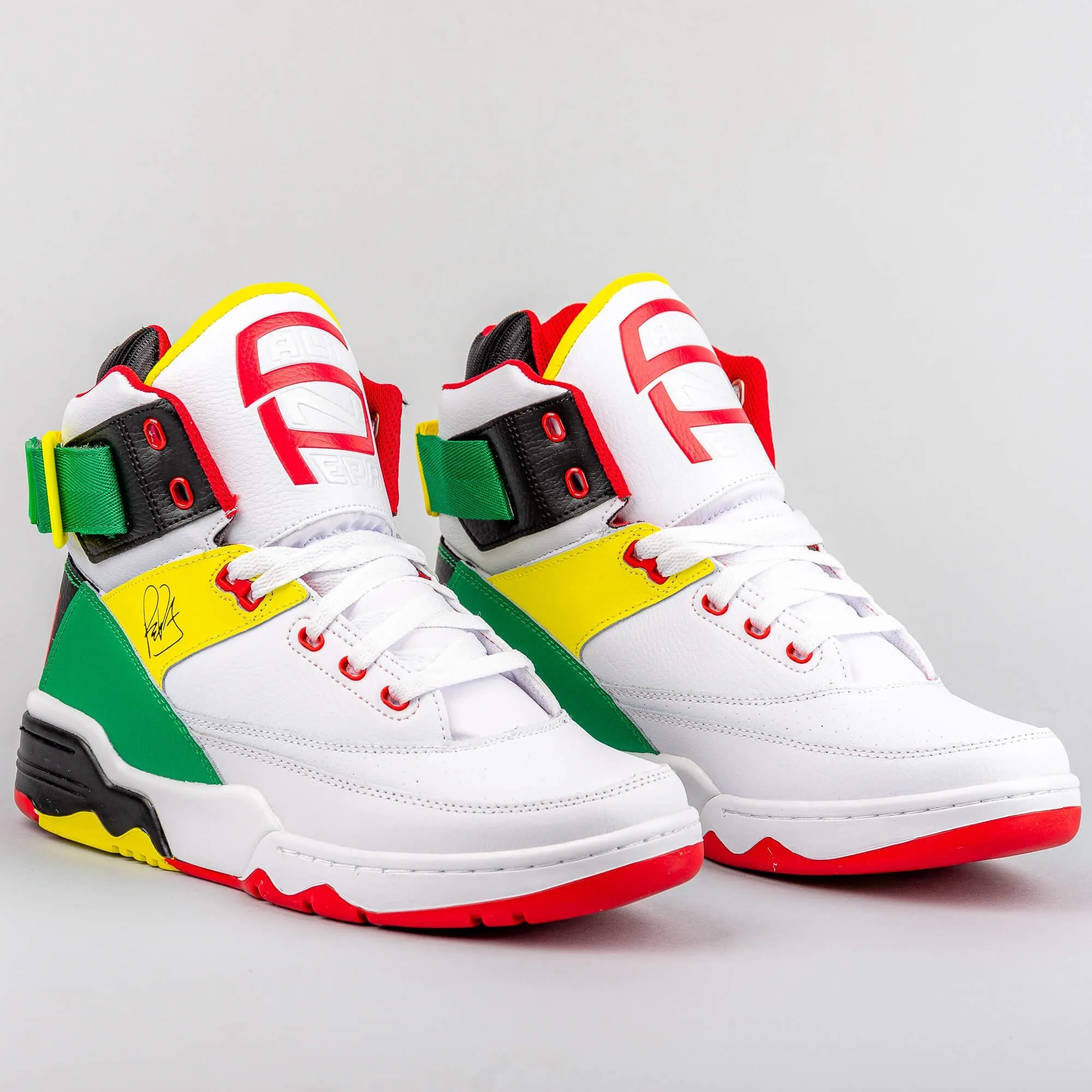 Ewing Athletics 33 HI X SALT-N-PEPA BLACK/JELLY BEAN/CHINESE RED