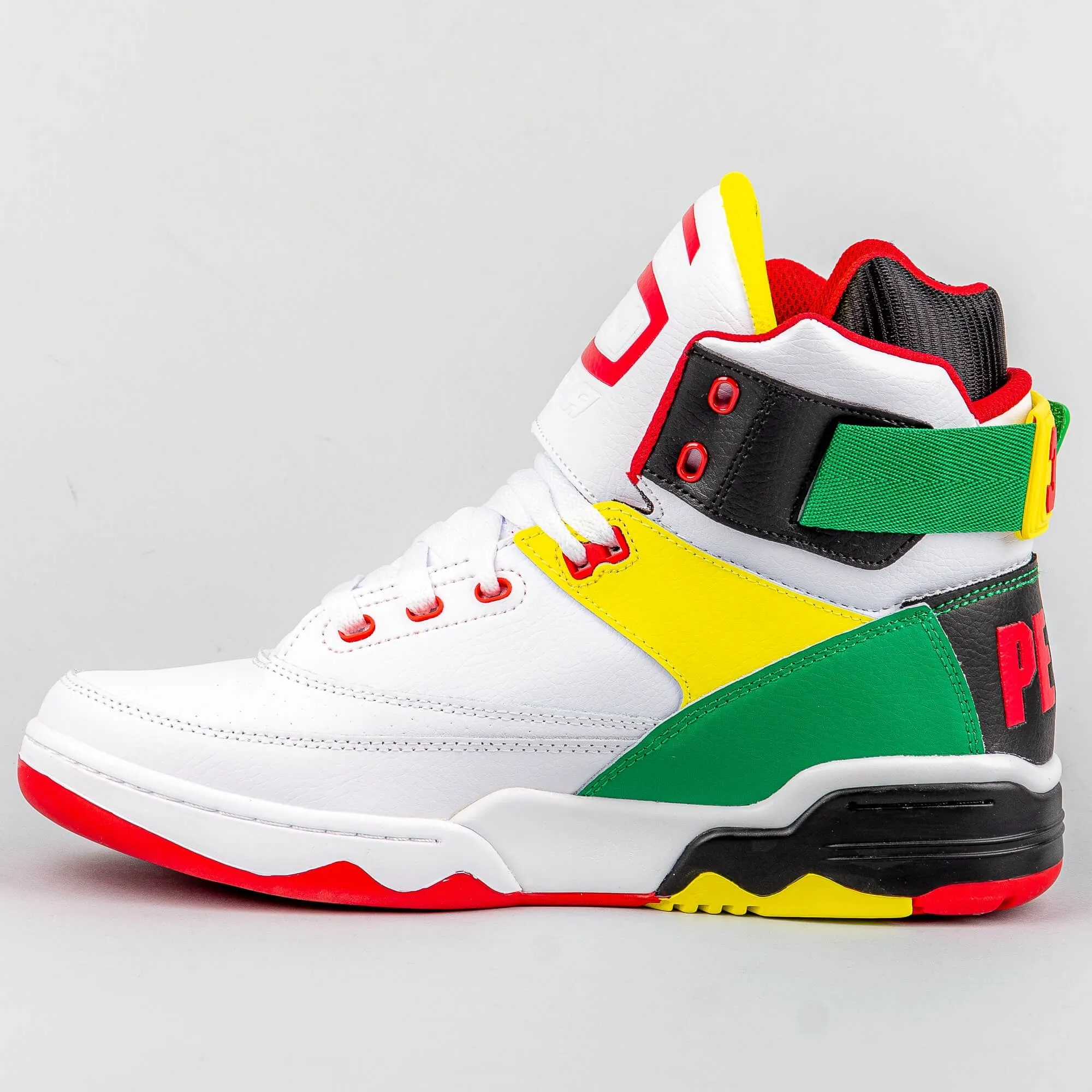 Ewing Athletics 33 HI X SALT-N-PEPA BLACK/JELLY BEAN/CHINESE RED