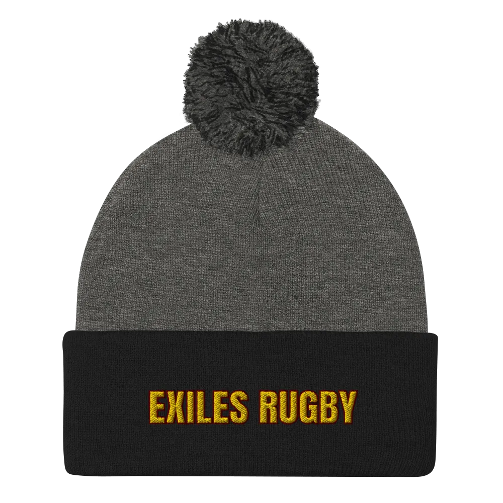 Exiles Rugby Pom-Pom Beanie
