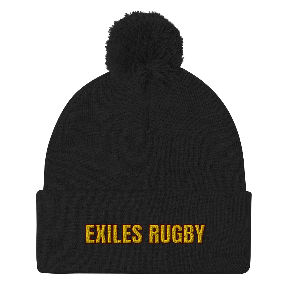 Exiles Rugby Pom-Pom Beanie
