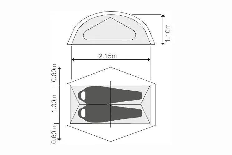 Exped Lyra II 2 Person Tent