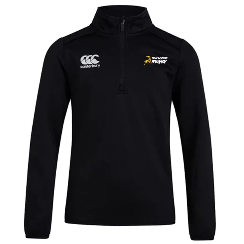 Faribault Boksprings Club 1/4 Zip Mid Layer Training Top by Canterbury