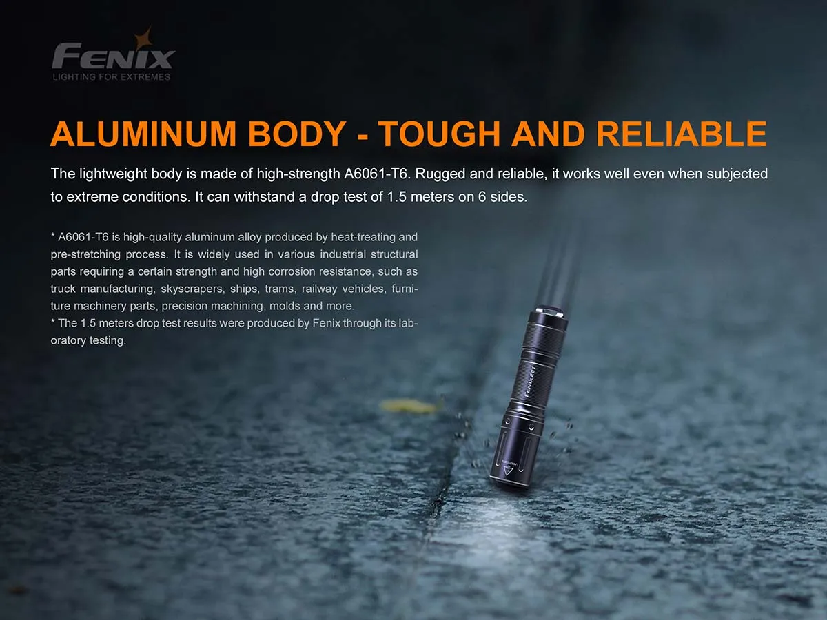 Fenix E01 V2.0 AAA Flashlight 100 Lumens