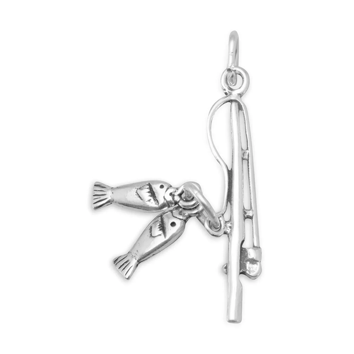 Fishing Pole with Fish Necklace-74391