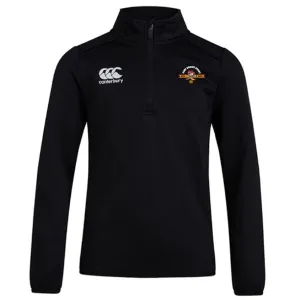 Flint Rogues Club 1/4 Zip Mid Layer Training Top by Canterbury